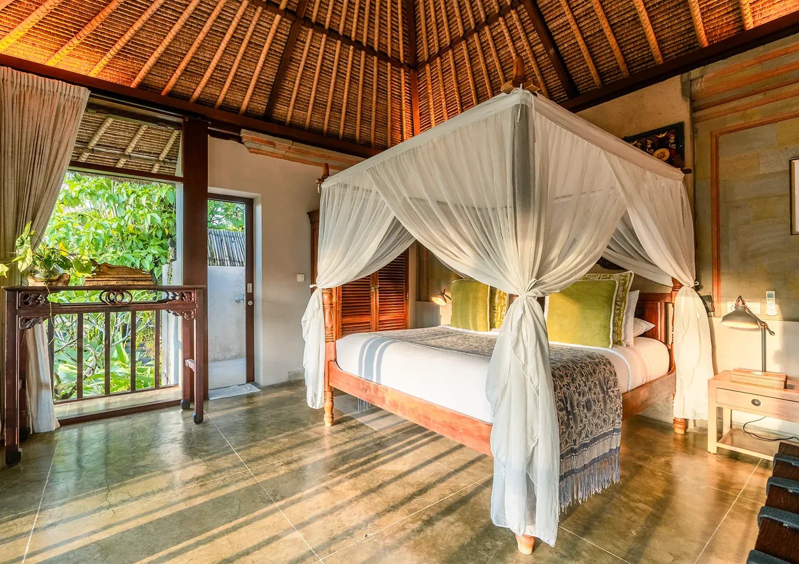 bedroom at villa sagitta at bali hidden villas